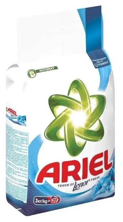 Фото товара: Ariel автомат Touch of Lenor Fresh, 3 кг