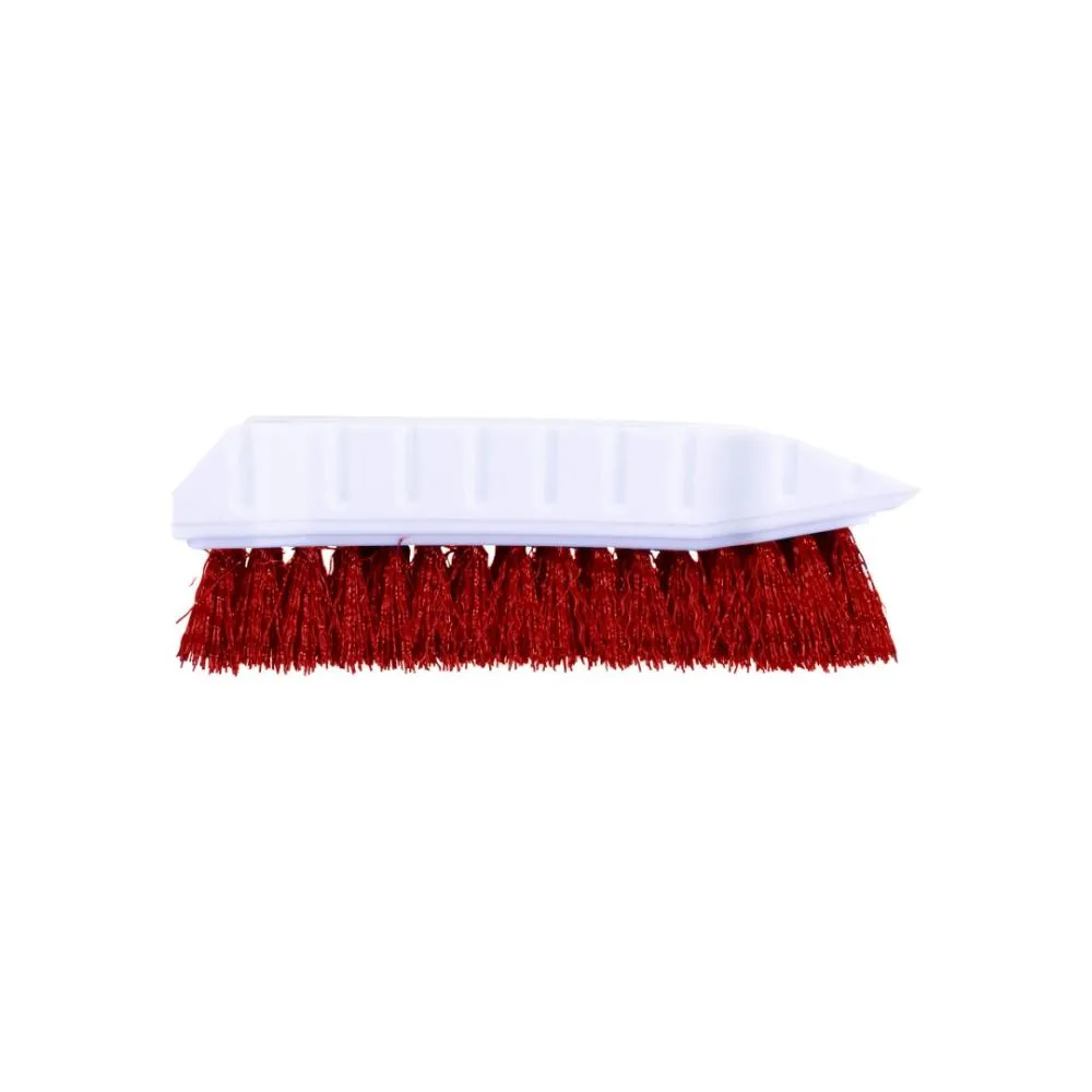Фото товара: Щетка SYR 5.5×2.5 см ручная мультифункциональная со скребком, белый пластик