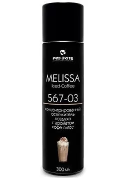 Фото товара: Melissa Iced-Сoffee концентрированный аэрозольный освежитель воздуха с ароматом кофе-глясе