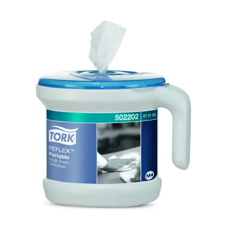 Фото товара: Tork Reflex переносной диспенсер. Стартовый набор (с арт.473472)