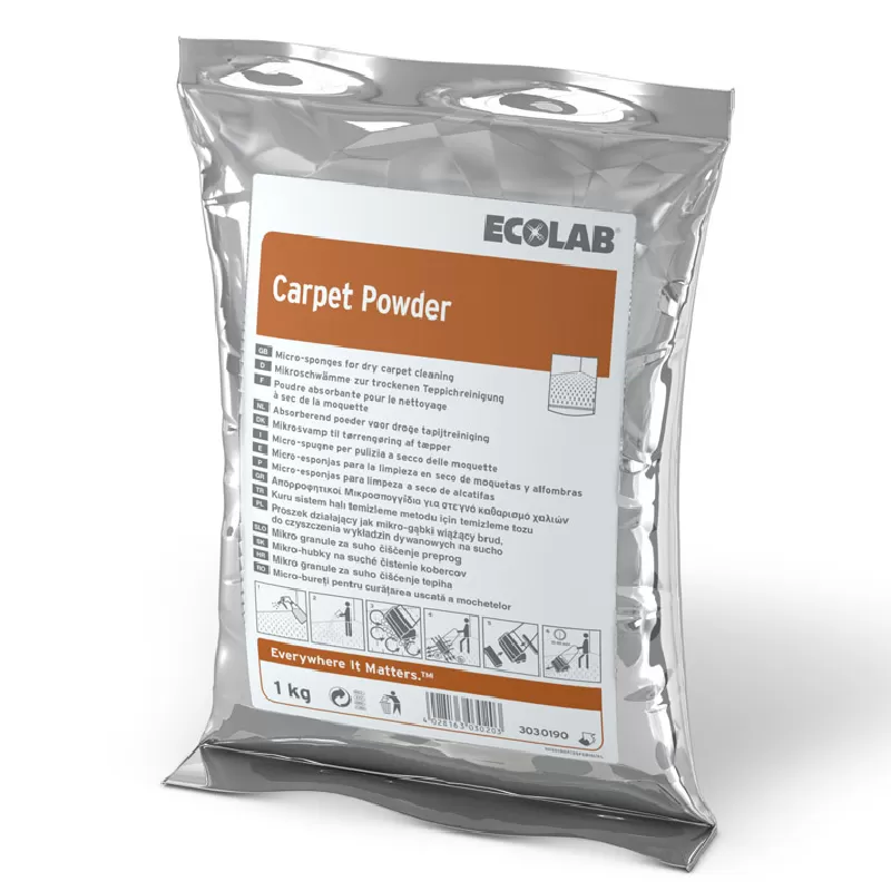 Фото товара: Ecolab Sapur Powder / Carpet Powder  средство для сухой чистки ковровых покрытий