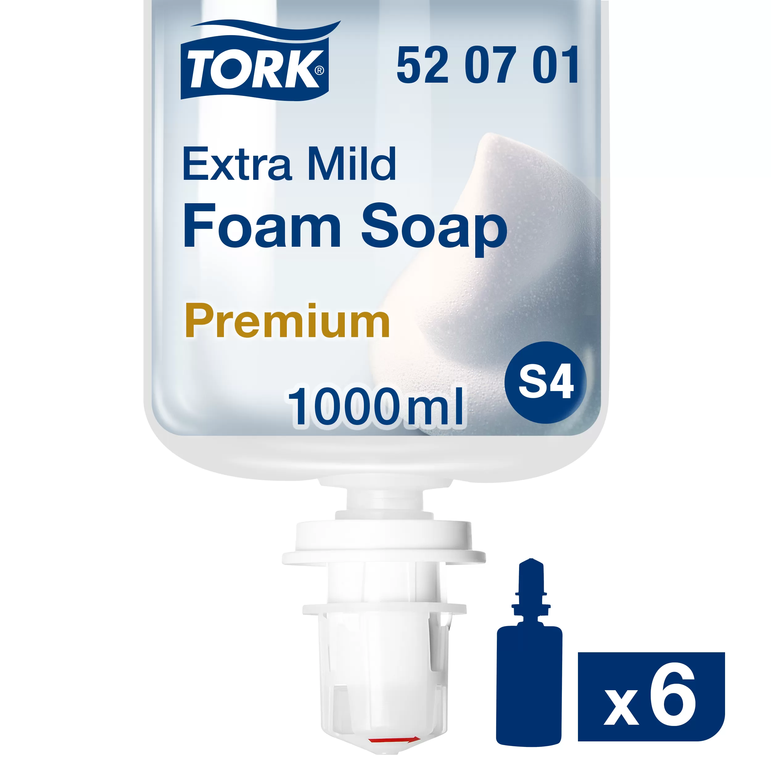 Фото товара: Tork мыло-пена ультрамягкое
