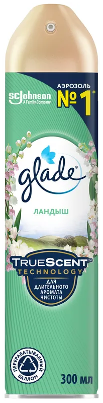 Фото товара: Glade Освежитель воздуха Ландыш, 300 мл