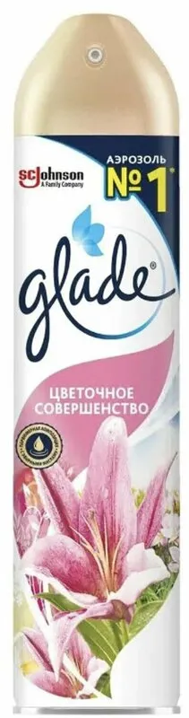 Фото товара: Glade Освежитель воздуха Цветочное совершенство, 300 мл