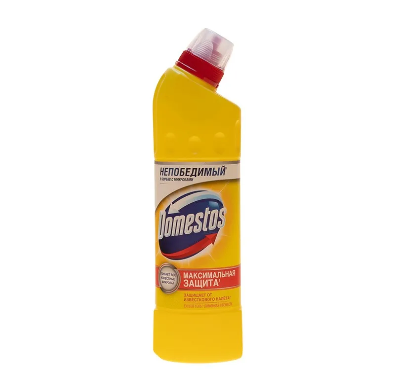 Фото товара: Средство для мытья сантехники  500мл Domestos Лимон