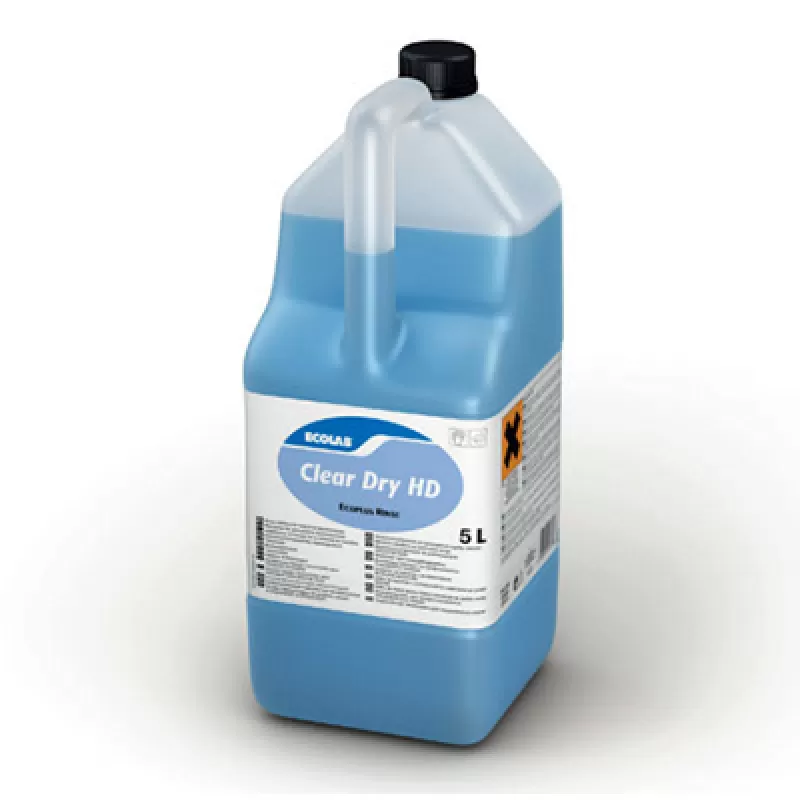 Фото товара: Ecolab Clear Dry HD высококонцентрированный ополаскиватель для посудомоечных машин для жёсткой воды