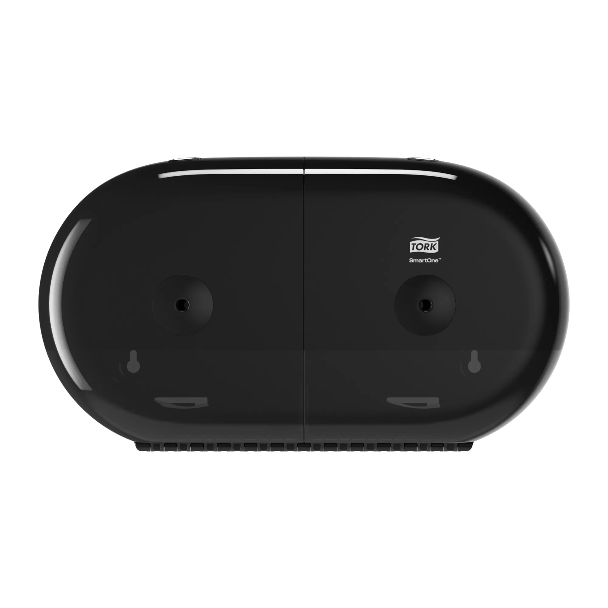 Фото товара: Tork SmartOne® двойной диспенсер для туалетной бумаги в мини-рулонах черный 682000