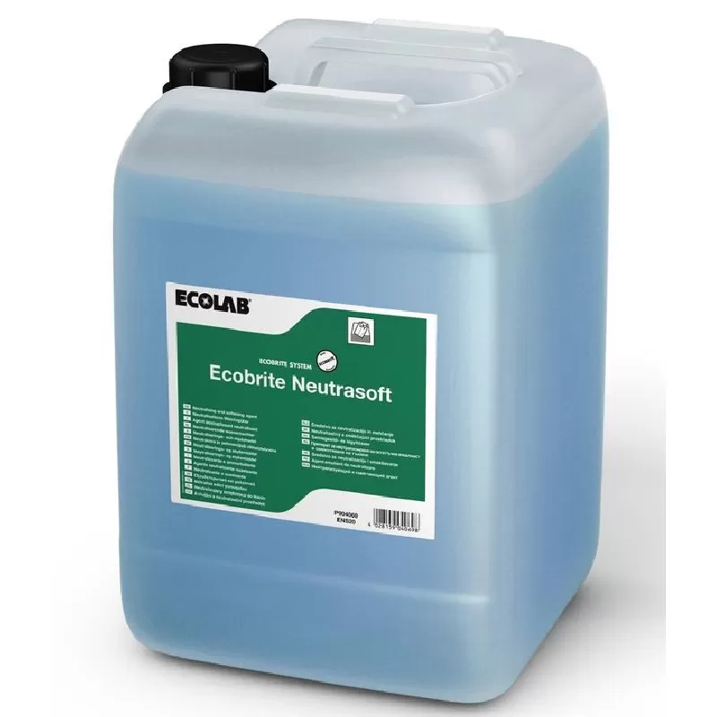 Фото товара: Ecolab Ecobrite Neutrasoft кондиционер-ополаскиватель для белья с нейтрализатором с приятным ароматом