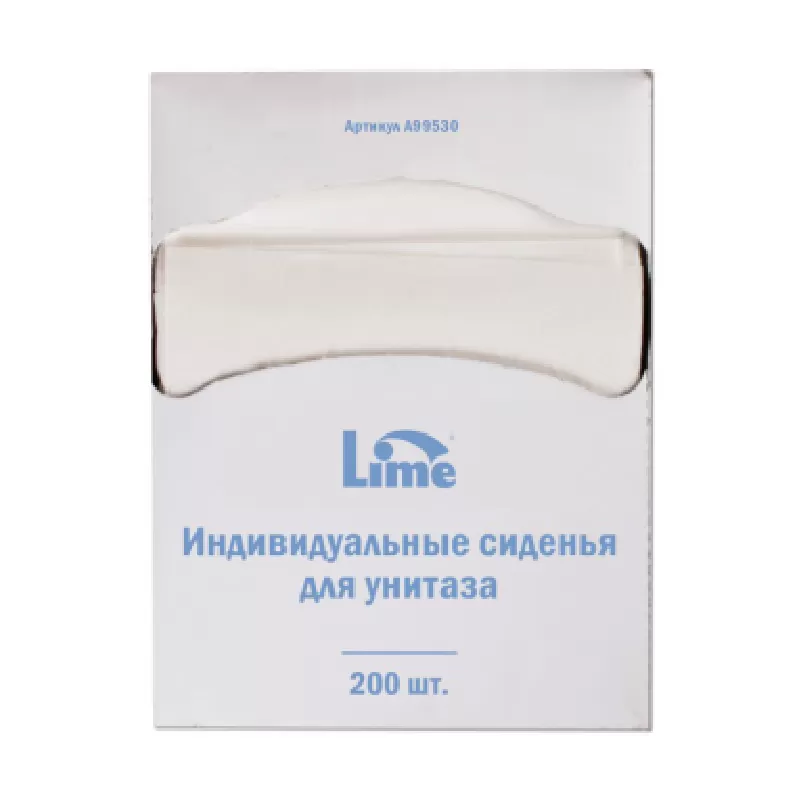 Фото товара: Lime Одноразовые сиденья для унитаза 285х45х210 см 200 шт Mini