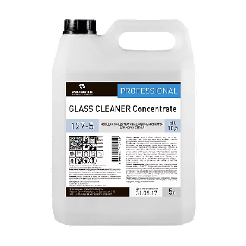 Фото товара: Glass Cleaner Concentrate Моющий концентрат с нашатырным спиртом для стёкол