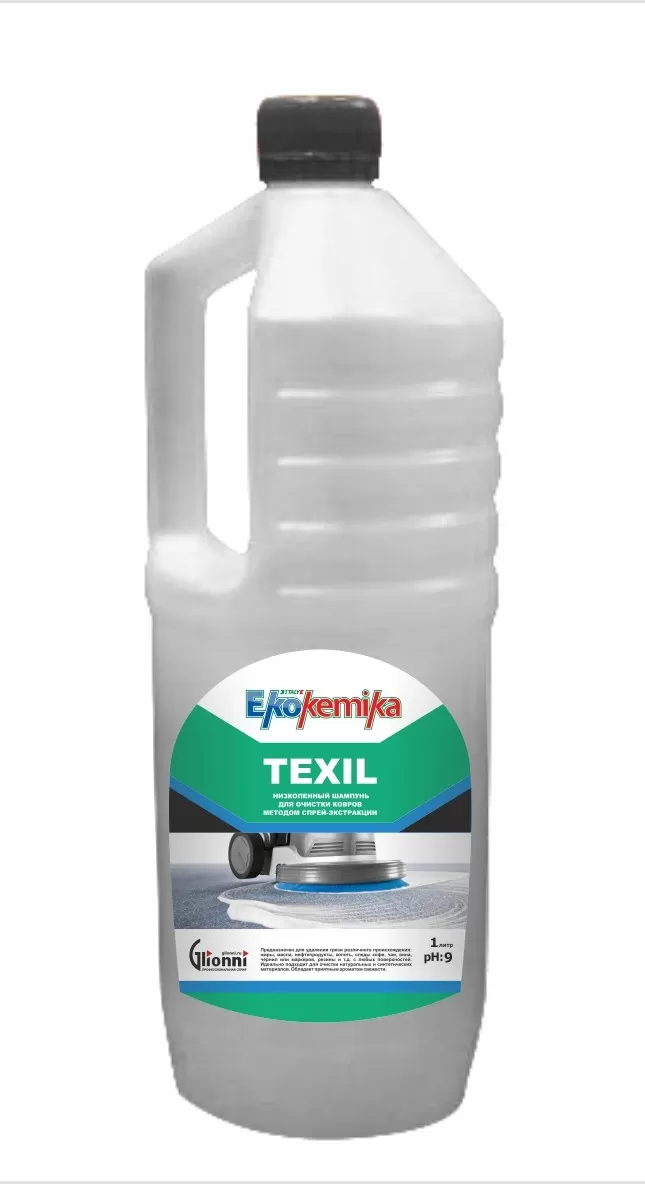 Фото товара: Моющее средство для чистки текстиля, TEXIL, 1л.