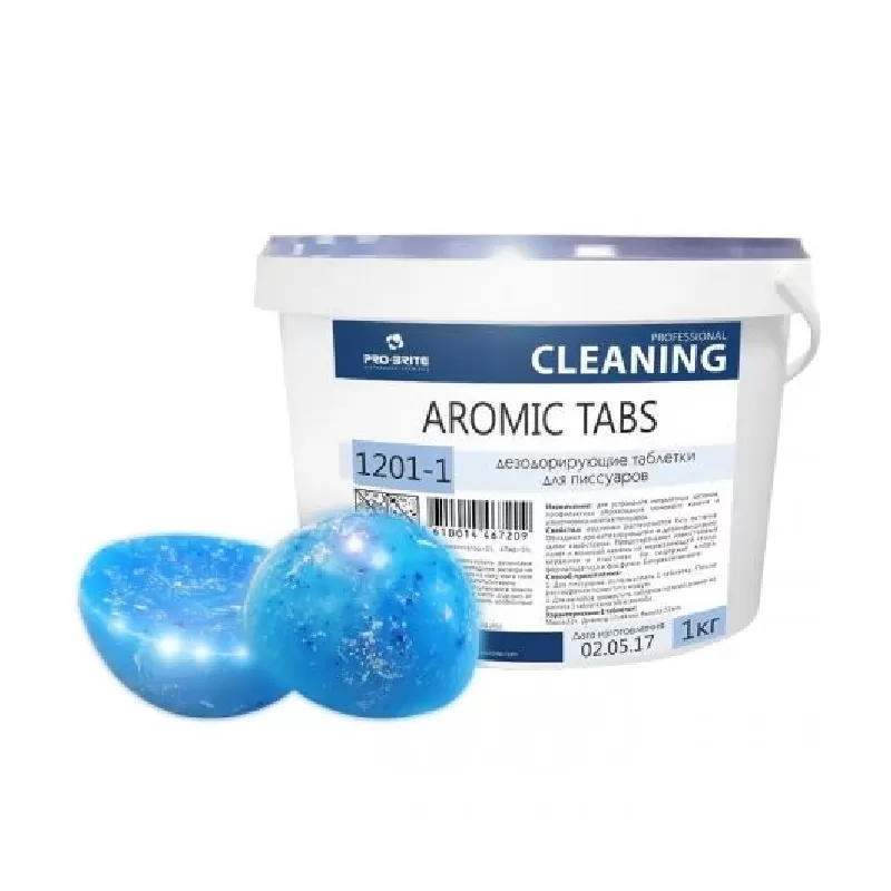 Фото товара: Aromic Tabs дезодорирующие таблетки для писсуаров, стандарт