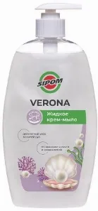 Фото товара: Жидкое мыло SIPOM Verona Жемчужное, 750 мл