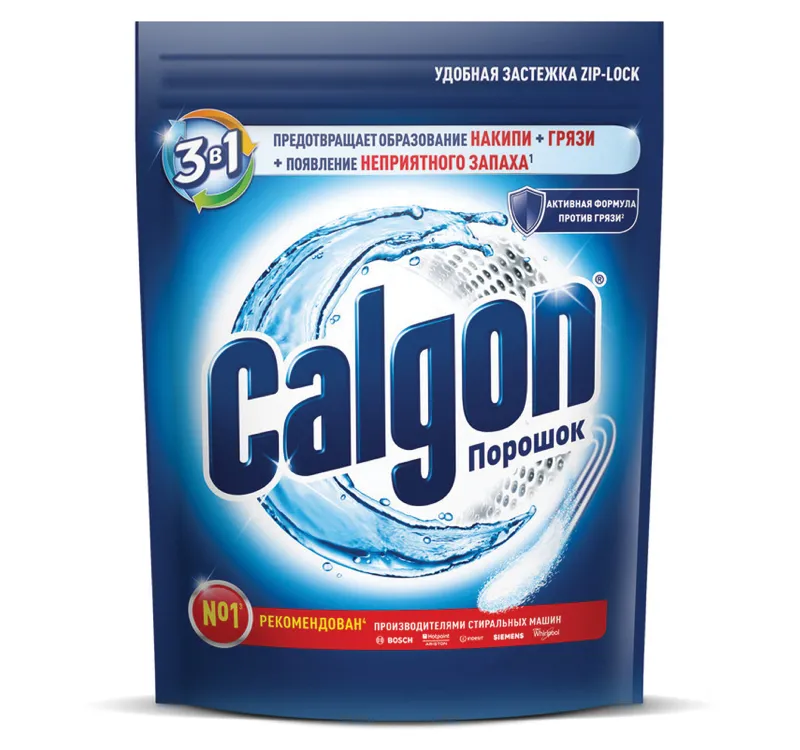 Фото товара: Средство для удаления накипи  1,5кг Calgon порошок