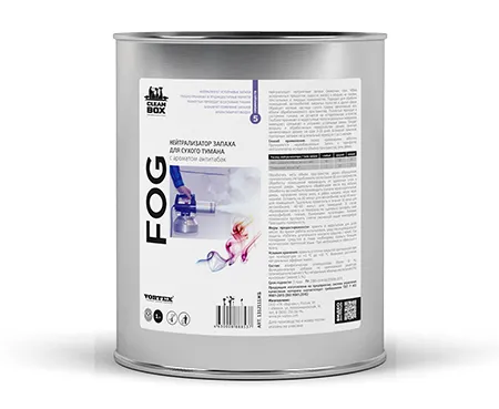 Фото товара: Нейтрализатор запаха CleanBox Professional FOG Цитрусовый коктейль, 1 л