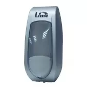 Фото товара: Lime Диспенсер для заливного жидкого мыла Satin 0.6 л 22.9х11.8х11.1 см серый