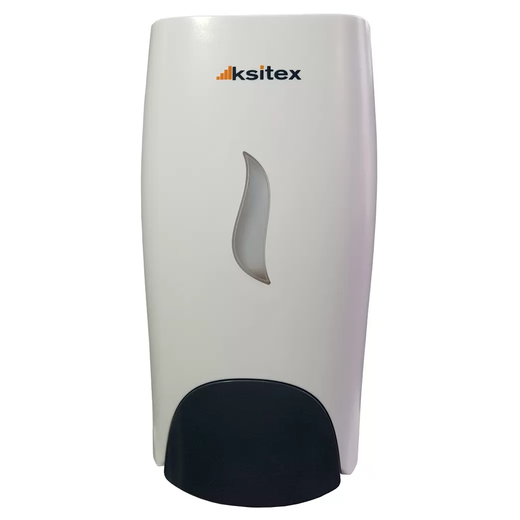 Фото товара: Дозатор для дез.средств Ksitex DD-161W, 1л, пластик белый