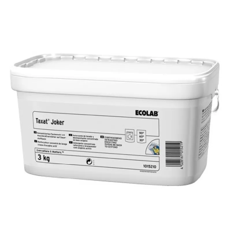 Фото товара: Ecolab Taxat Joker высококонцентрированный порошковый отбеливатель на основе кислорода
