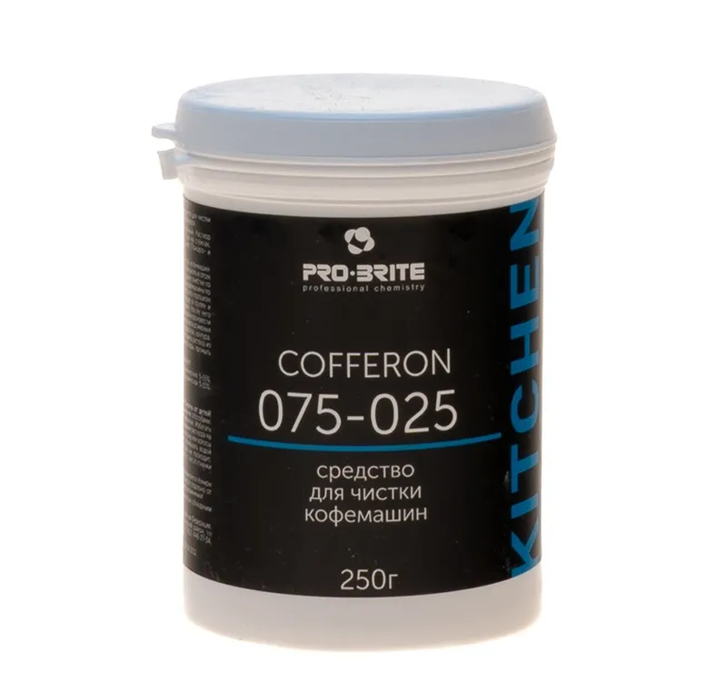 Фото товара: Средство для мытья кофейного оборудования  250г Pro-Brite COFFERON (075-025)