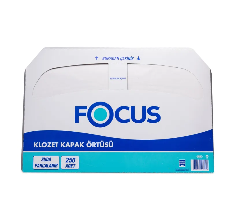 Фото товара: Бумажные покрытия для унитаза Focus 250 шт./упак. (8033648)