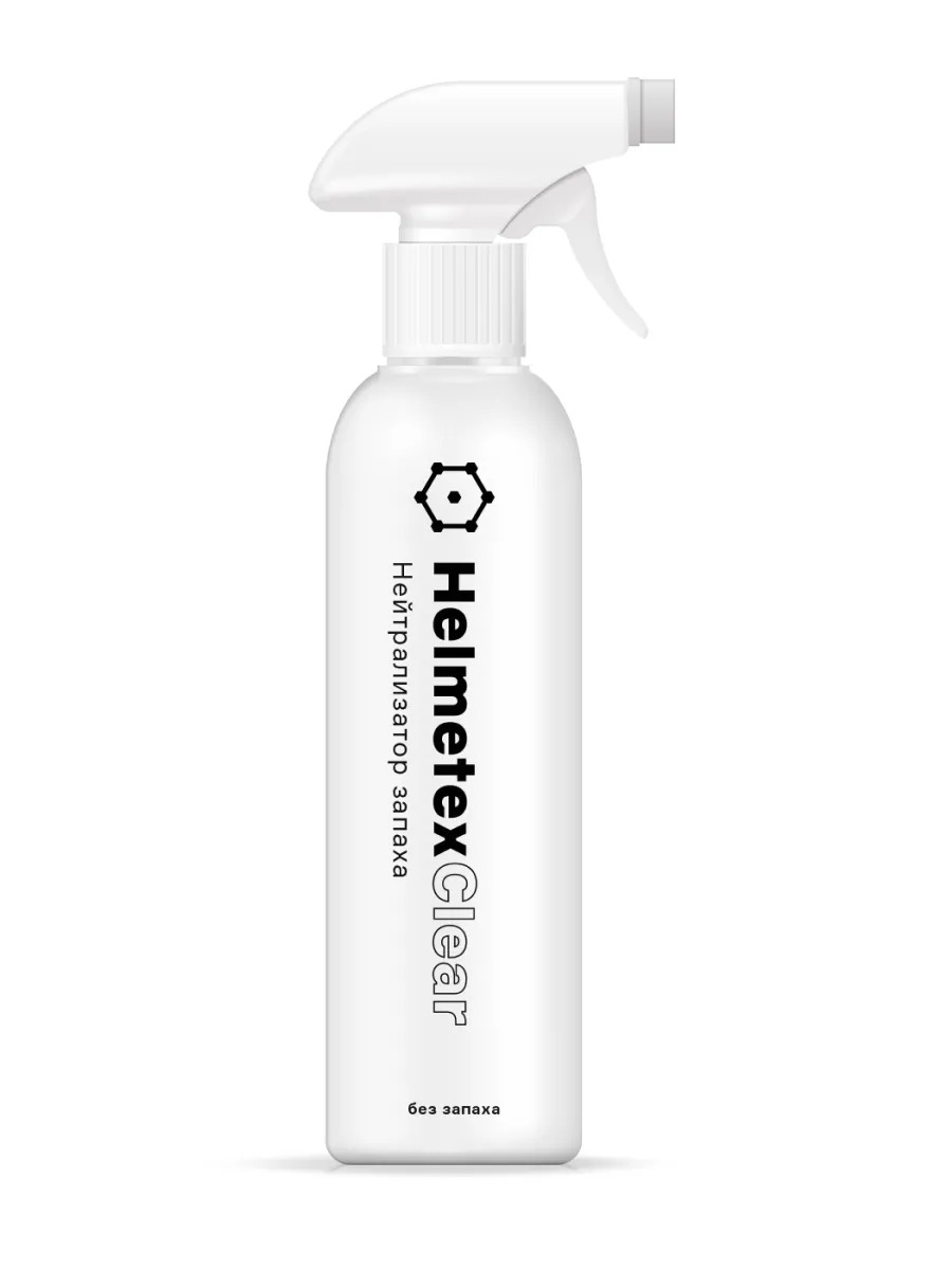 Фото товара: Нейтрализатор запаха Helmetex Clear, 400 мл