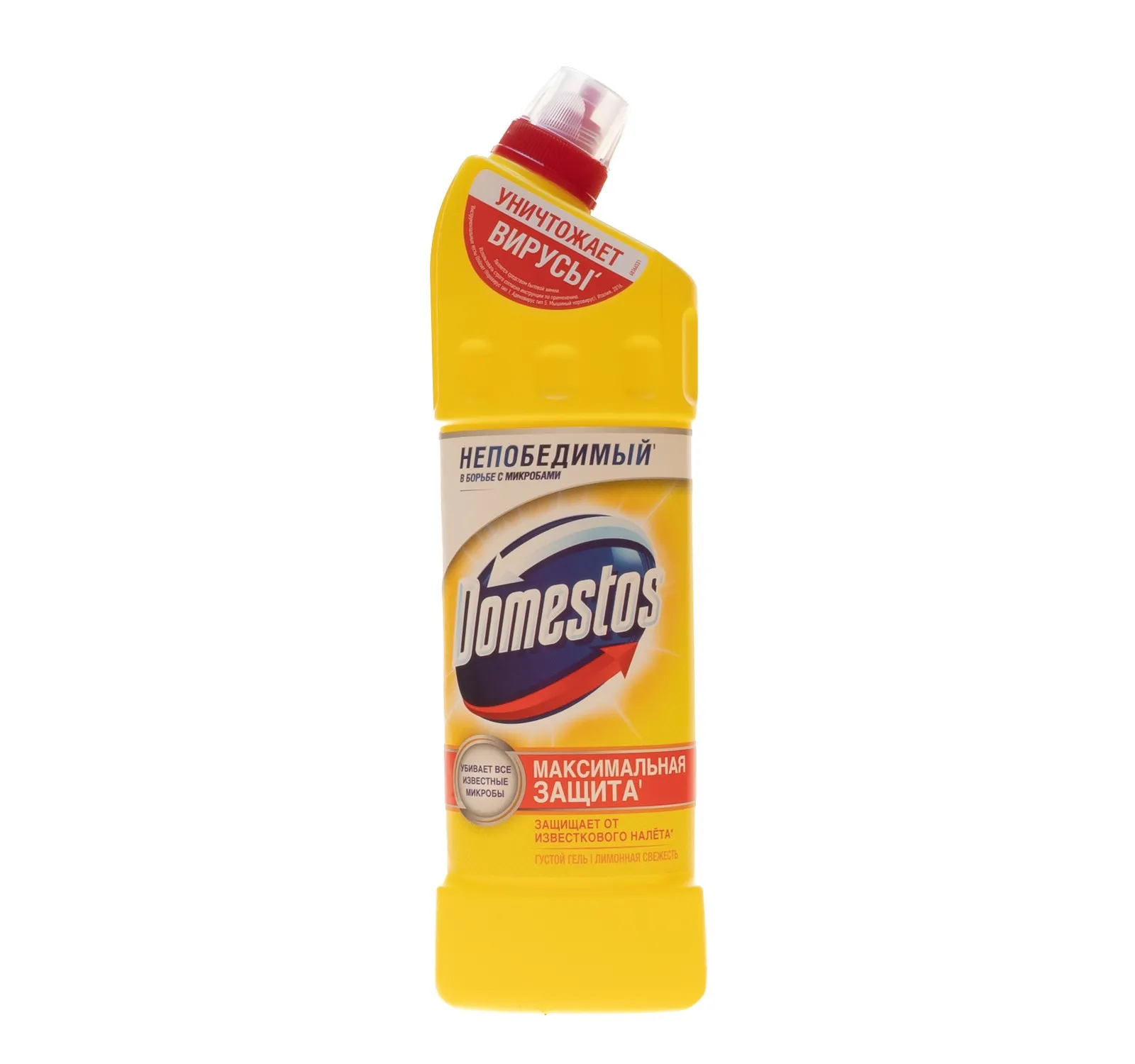 Фото товара: Средство для мытья сантехники 1,0л Domestos Лимон