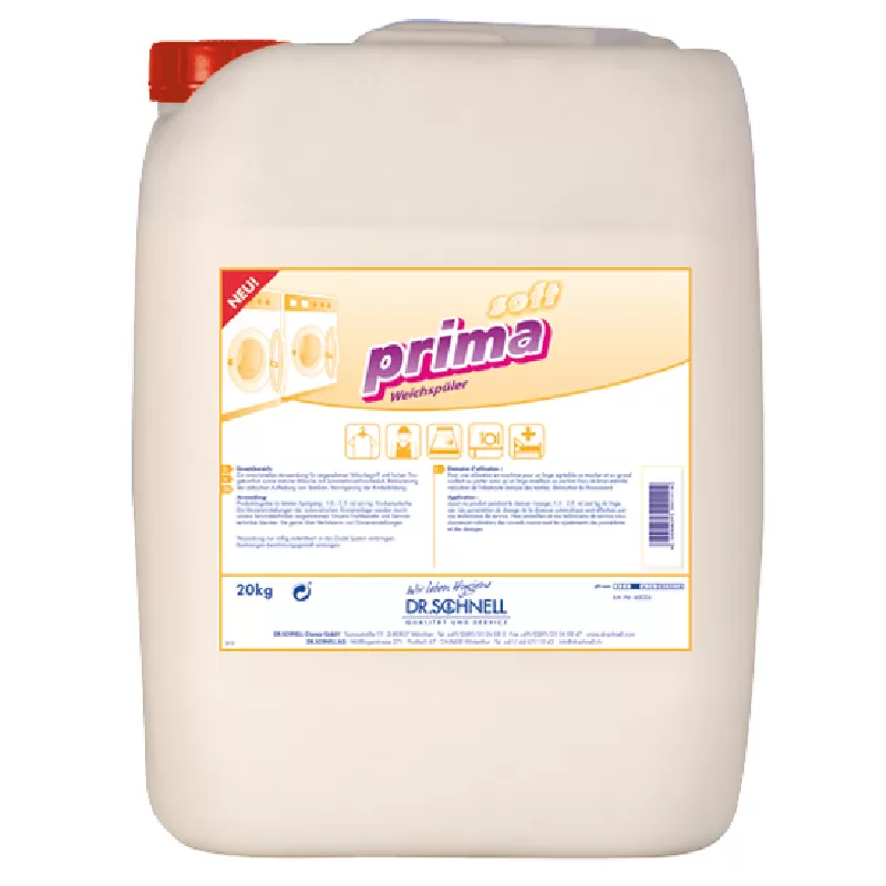Фото товара: Prima Soft Жидкий смягчитель для стирки текстиля 20 кг
