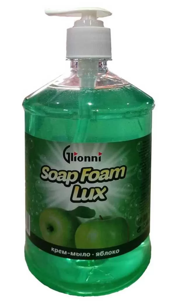 Фото товара: Ekokemika Мыло-крем SOAP FOAM LUX жидкое, яблоко, 0,9л