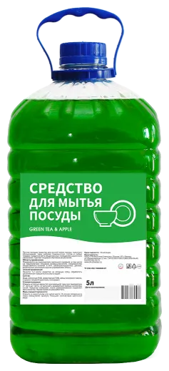 Фото товара: 7575 Средство для мытья посуды эконом, 5 л