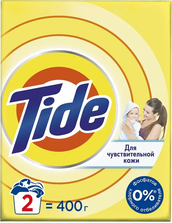 Фото товара: Tide автомат для чувствительной кожи, 400 г