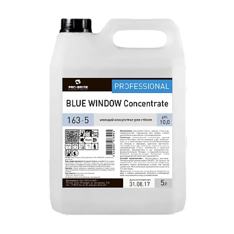 Фото товара: Blue Window Concentrate Моющий концентрат для стёкол