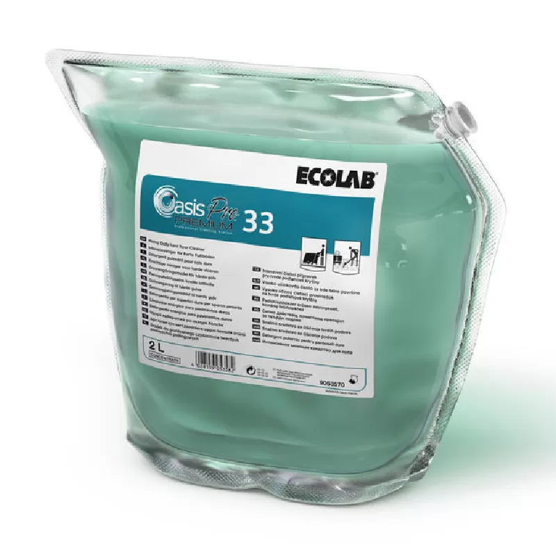 Фото товара: Ecolab Oasis Pro 33 Premium универсальное моющее средство для мытья полов, стен и оборудования
