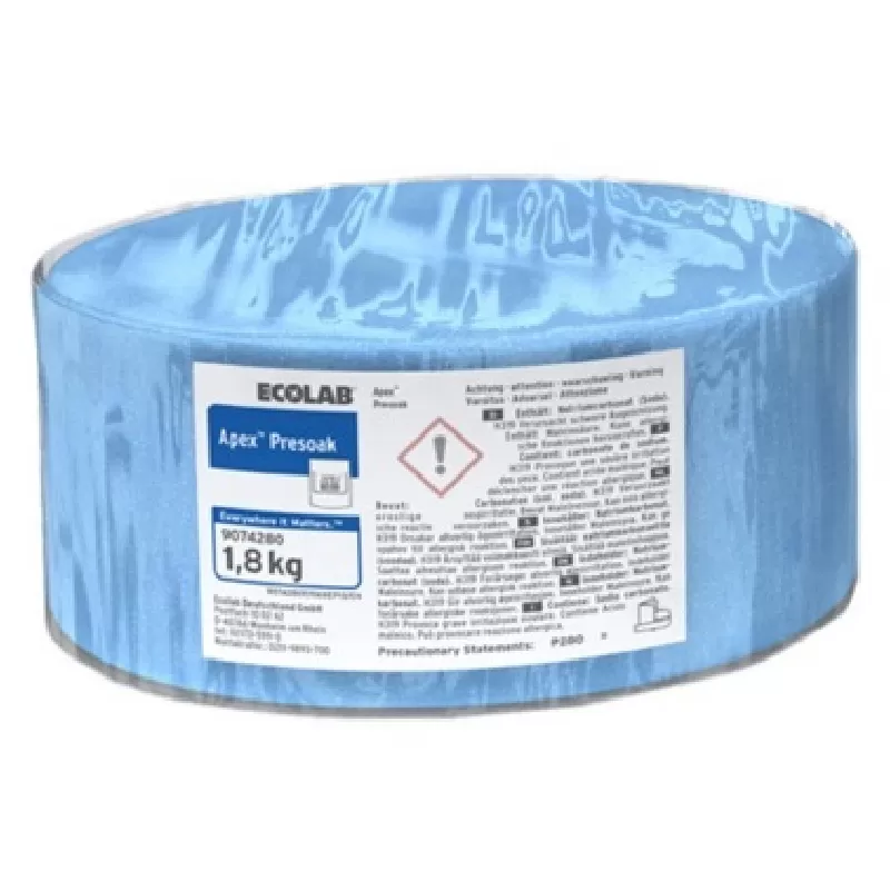 Фото товара: Ecolab Apex Presoak концентрированное твердое средство для замачивания посуды и столовых приборов