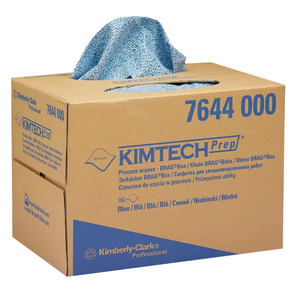 Фото товара: Kimtech® Протирочные салфетки — Упаковка BRAG™ Box / Синий