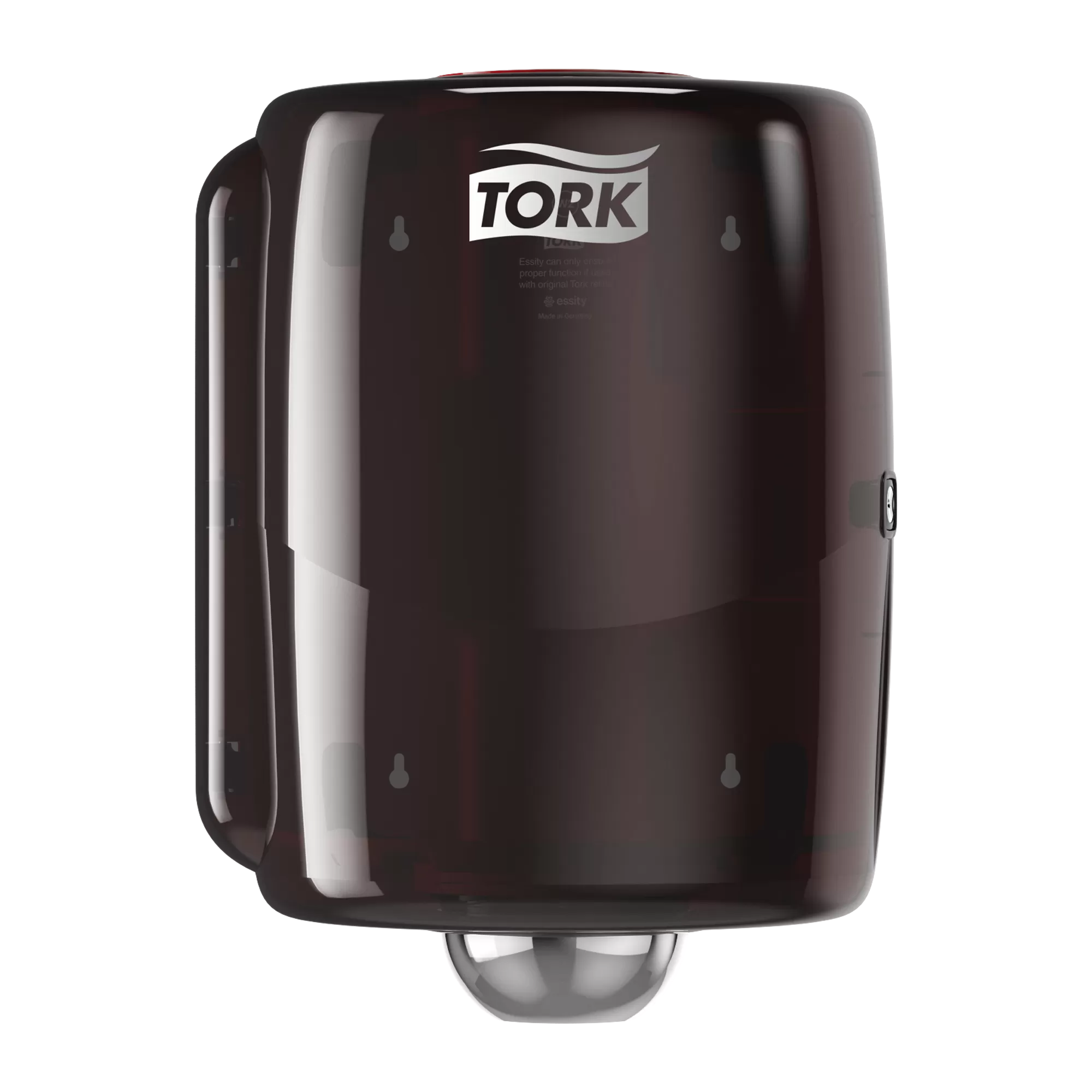 Фото товара: Tork Performance макси-диспенсер для материалов в рулоне со съемной втулкой красный