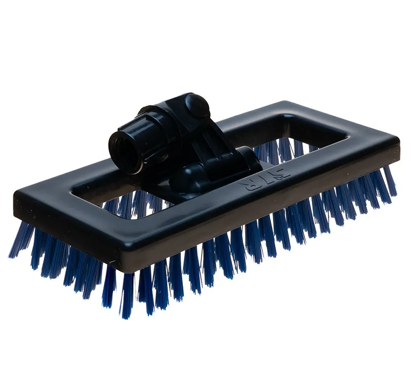Фото товара: Щетка-скраб SYR Deck Scrubber 24 см на шарнире для плитки крепл. Interchange синяя