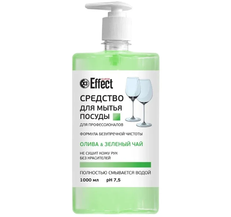 Фото товара: Средство для мытья посуды «Effect»® Super 1 л