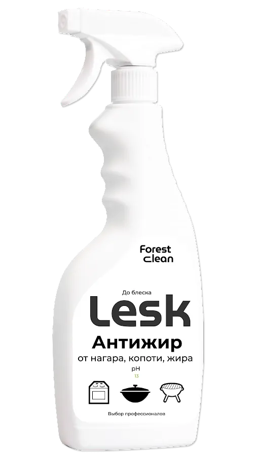 Фото товара: Forest clean LESK Антижир от копоти и нагара 500 мл.