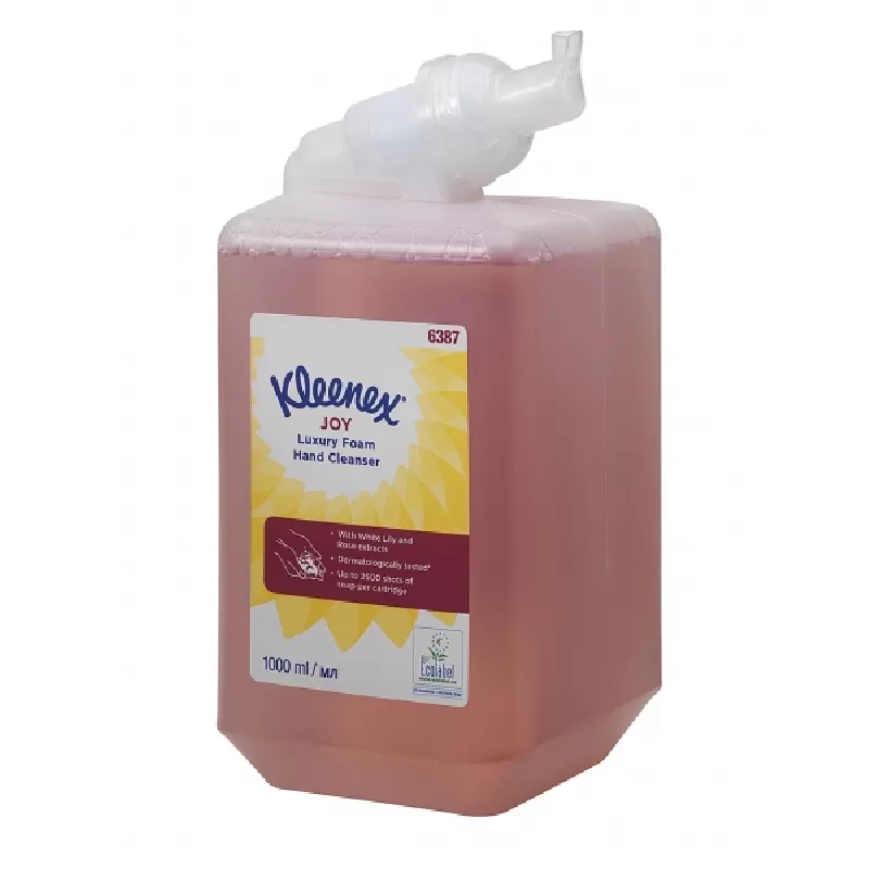 Фото товара: Kleenex® Botanics™ Luxury Foam Hand Wash — Картридж / Красный / 1 л