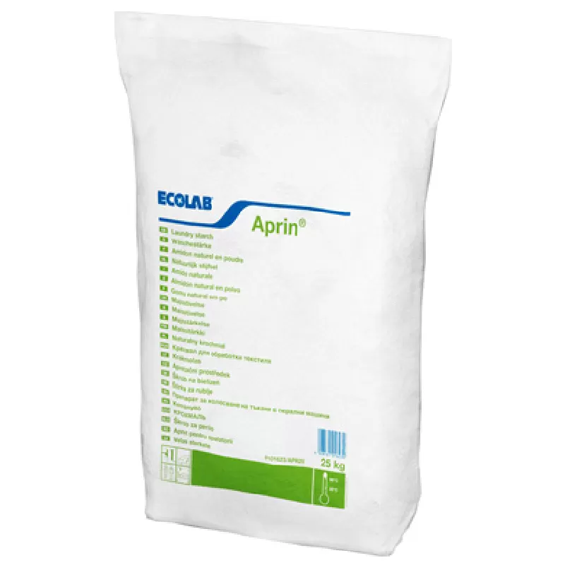 Фото товара: Ecolab Aprin (Априн) порошковый крахмал для белья 25 кг