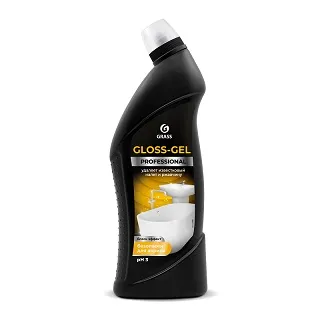 Фото товара: Чистящее средство для сан. узлов «Gloss-Gel» Professional, 750 мл