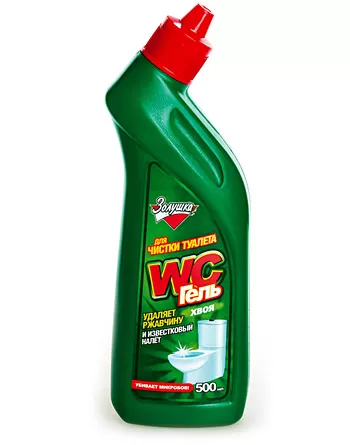 Фото товара: WC гель 0.5 л, Хвоя, Золушка