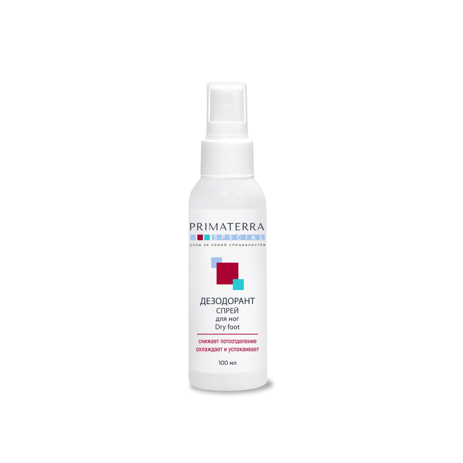 Фото товара: Дезодорант-спрей для ног Dry foot линейки Primaterra Special