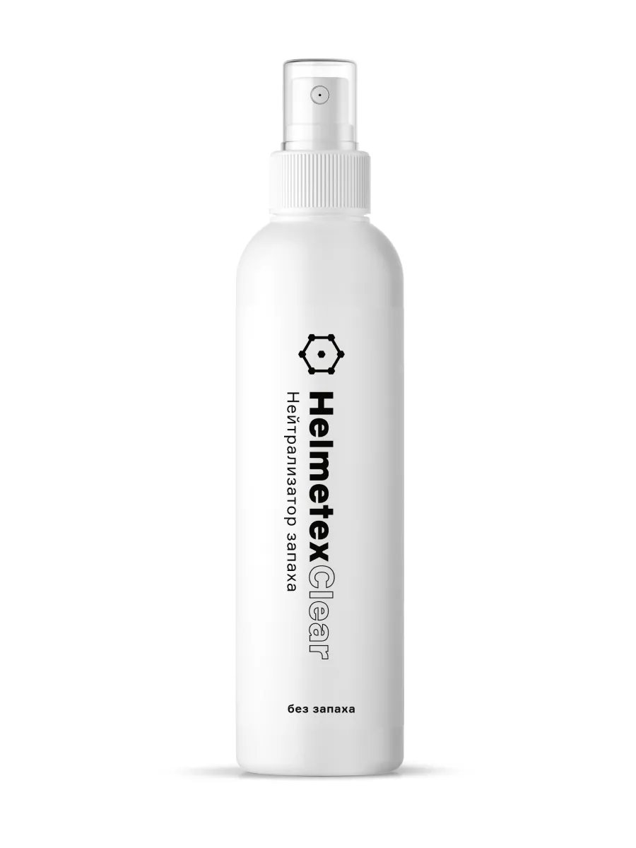Фото товара: Нейтрализатор запаха Helmetex Clear, 100 мл