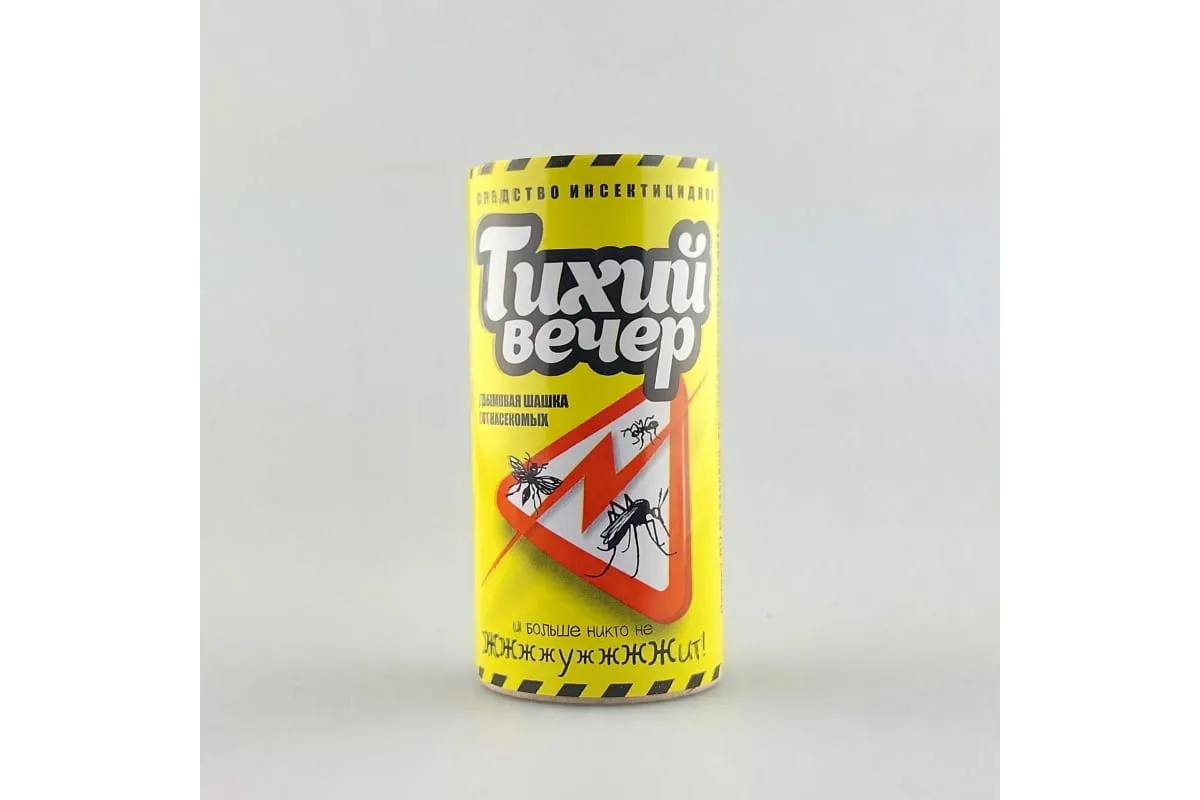 Фото товара: Шашка «ТИХИЙ ВЕЧЕР» инсектицидная, 121 г